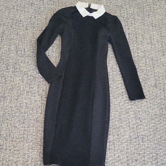 ASOS Petite Dresses & Skirts - ASOS Petite Black Dress with White Collar 00